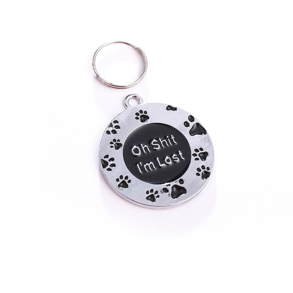 PawTag Zinc Alloy Anti-Loss Pet Pendant