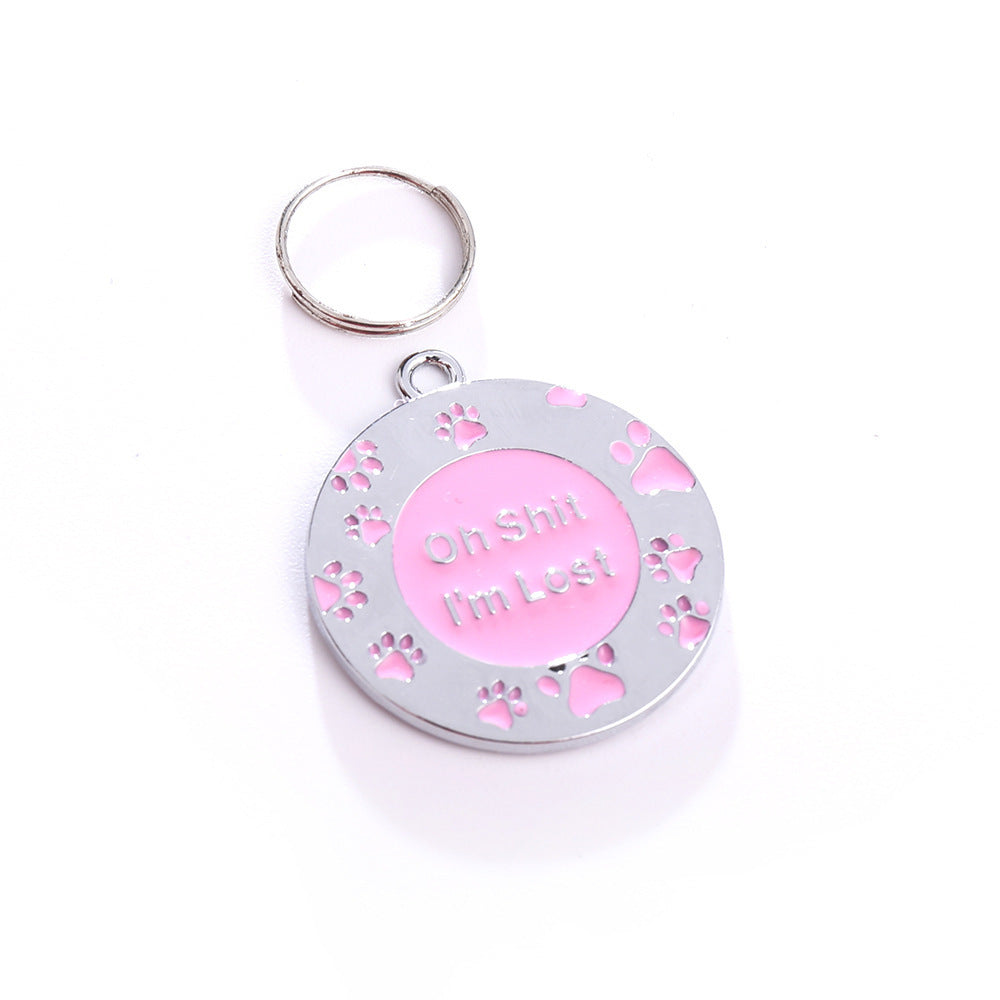 PawTag Zinc Alloy Anti-Loss Pet Pendant