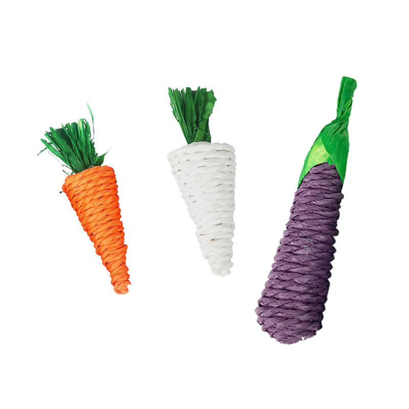 Hamster Toys & Rabbit Molar Carrot Supplies