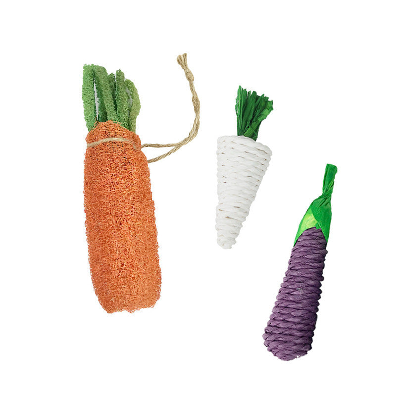 Hamster Toys & Rabbit Molar Carrot Supplies