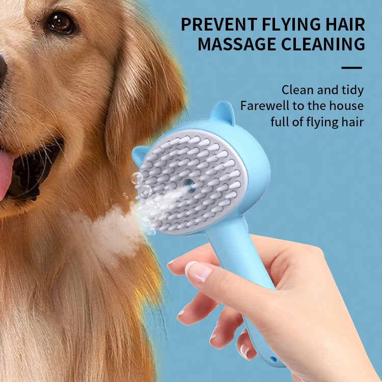 PawMist Rechargeable Pet Grooming Brush