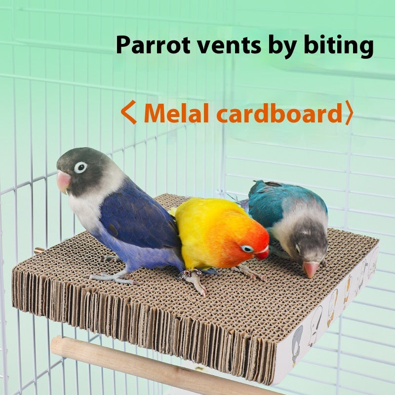 Parrot Toys & Chinese Layer Pie Pet Bed Material