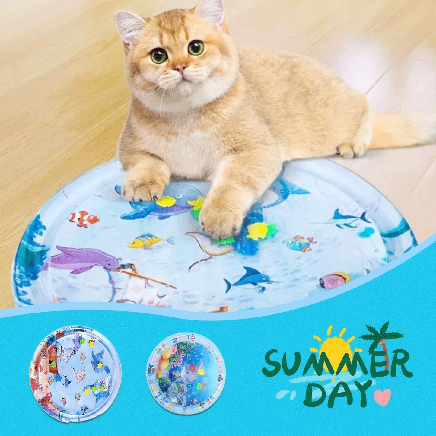 CoolPaw Summer Cooling Pet Bed Mat