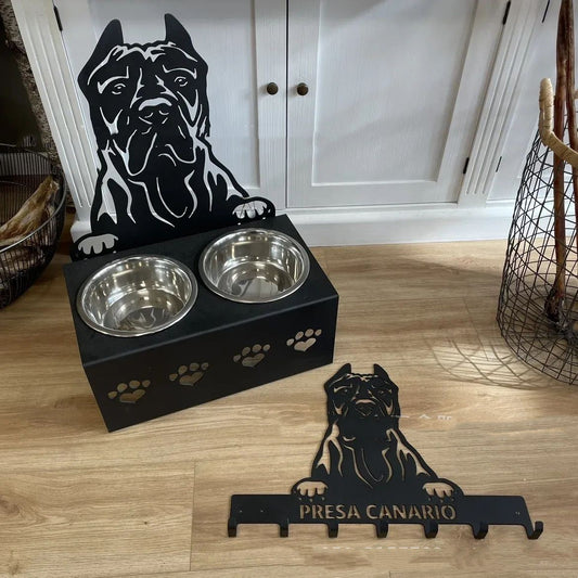 PawPal Personalized Dog Food Bowl Holder